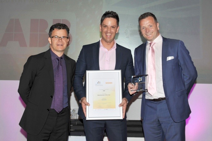 ABB named Manufacturer of the Year at MCI awards