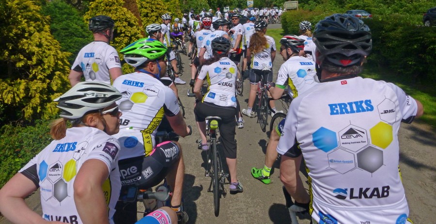 Annual Charity Cycle Ride with British Gypsum