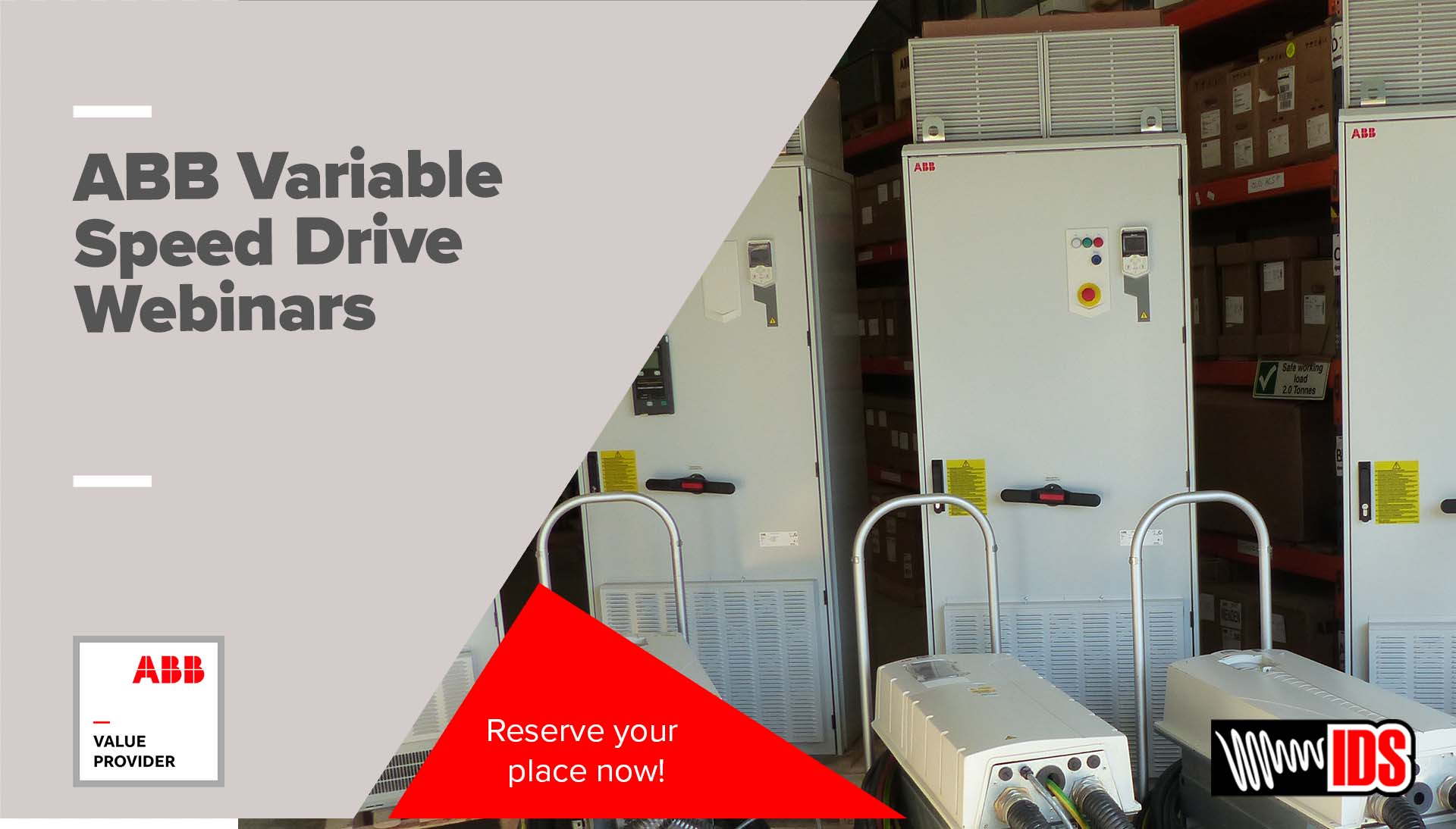 ABB Variable Speed Drive Webinars 2022-23