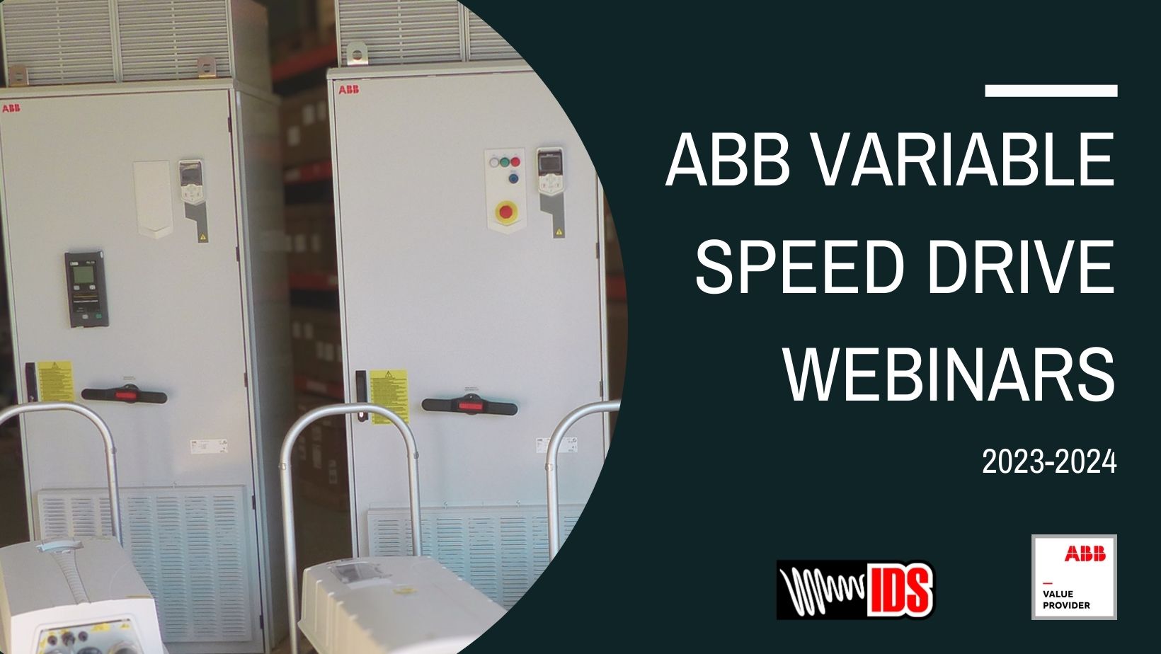 ABB Variable Speed Drive Training Webinars 2023-2024