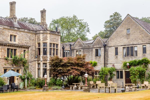 Leisure and Hospitality Solutions from IDS - Drives, Motors, PLCs and Power Factor Correction this image shows an English country hotel